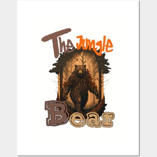 The Jungle Bear Posters and Art